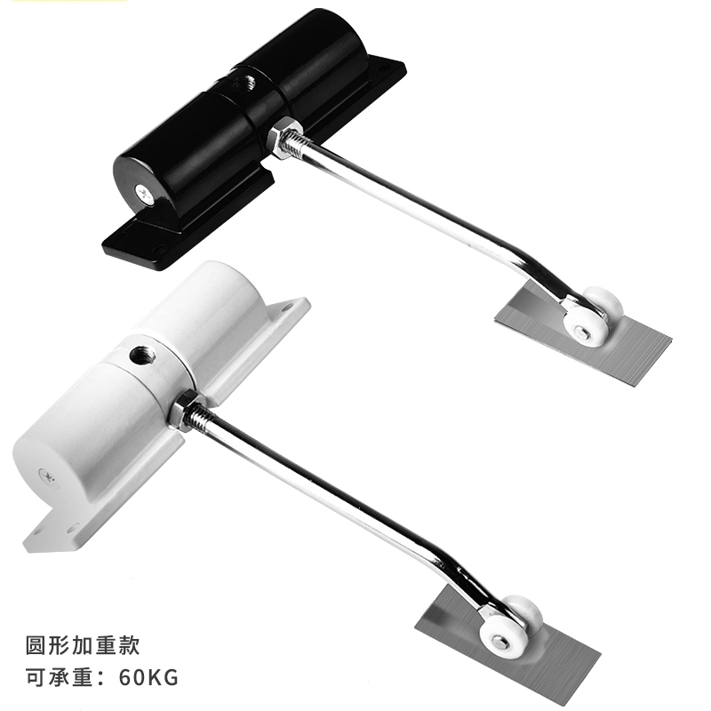 家用小型简易弹簧闭门器隐形合页阿斯卡利免开槽回位回弹自动关门159