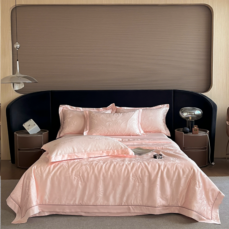 名都丽人 MDLR-73 提花镂空夏凉被 150*200cm 粉色(计价单位:条)