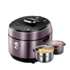 Midea/美的 智能ih电压力锅5L双胆家用高压锅饭锅 亮紫色