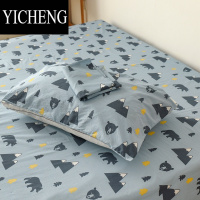 YICHENG薄款 40支三件套 大尺寸床单信封式枕套 床品 春夏款