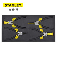 史丹利（STANLEY）90-069-23 EVA工具托组套-4件卡簧钳 卡簧钳工具套装机修工具