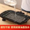 电烧烤炉纳丽雅家用室内无烟电烧烤架烤串无烟多功能烤肉炉小型烤盘用具 套餐一:大号电烤炉+5件套