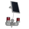 讯博士 SGBJQ200 3.7V 2*0.5W 75 次/min IP65 LED(含立杆)太阳能声光报警器(计价单位:盏)银色