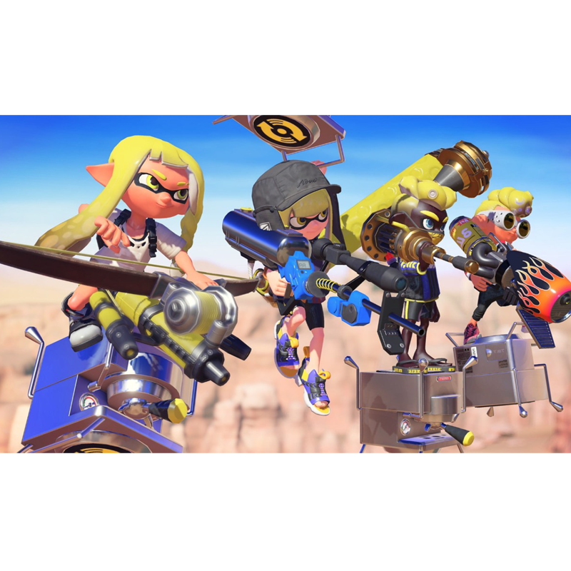 任天堂(Nintendo) Switch游戏实体卡 NS游戏卡带 国行外版通用 喷射战士3 中文字幕高清大图