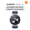 Xiaomi Watch S1流光银 (蓝色真皮表带)小米运动智能手表 蓝牙通话 蓝宝石玻璃 金属中框 实时血氧心率检测