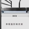 宿舍挂衣服神器置物架上铺床头挂钩收纳住校床上衣架空间大师 30cm挂钩神器+S钩 1层