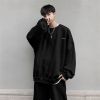 梵克公牛快手同款运动套装男生搭配帅气早春原宿港风卫衣流韩版网红抖音牌一套