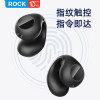 ROCK 耳饰TWS耳机 黑色 蓝牙耳机真无线TWS不入耳夹式运动跑步防水通话降噪