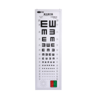 可孚幼儿园对数视力表挂图家用国际标准卡通儿童测眼睛近视测试表