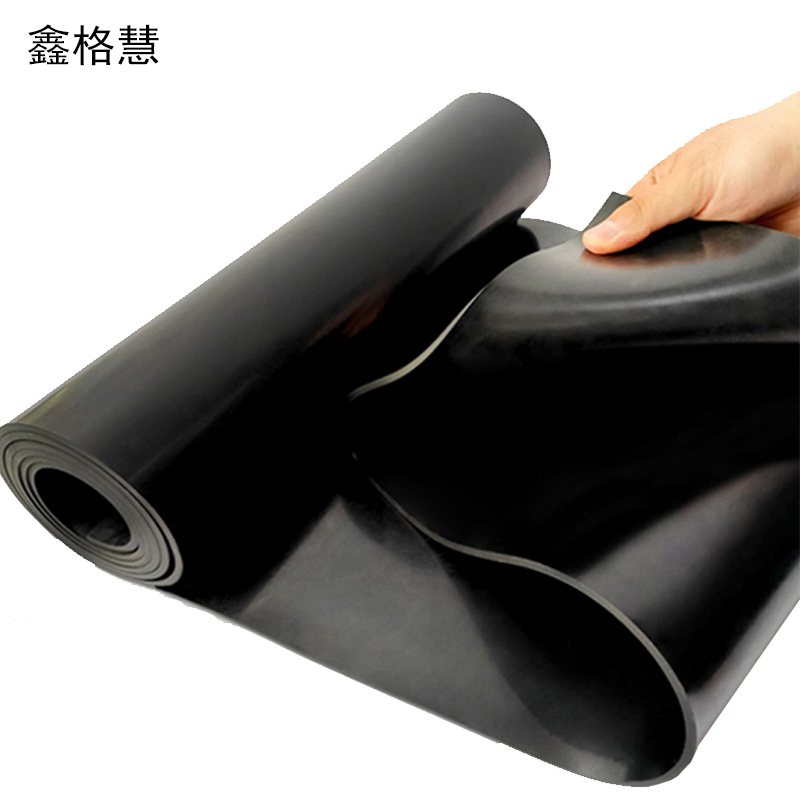 鑫格慧 绝缘胶垫6kv橡胶板黑色 1m*1.5m*3mm 块