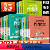 [数学]人教版 一年级上 [正版]2023小学学霸作业本一年级二年级三四五六年级上册下册语文数学英语科学同步练习册全套同