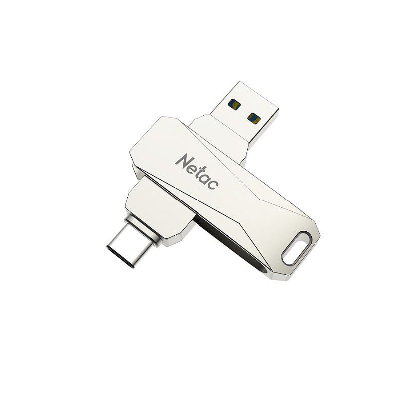 朗科(Netac)U盘128G type-c双接口 高速usb3.0 金属U782C 华为OPPO小米手机电脑两用u盘高清大图