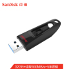 闪迪(SanDisk) 32GB USB3.0 U盘 CZ48高速 黑色 读速100MB/s 经典USB3.0 U盘