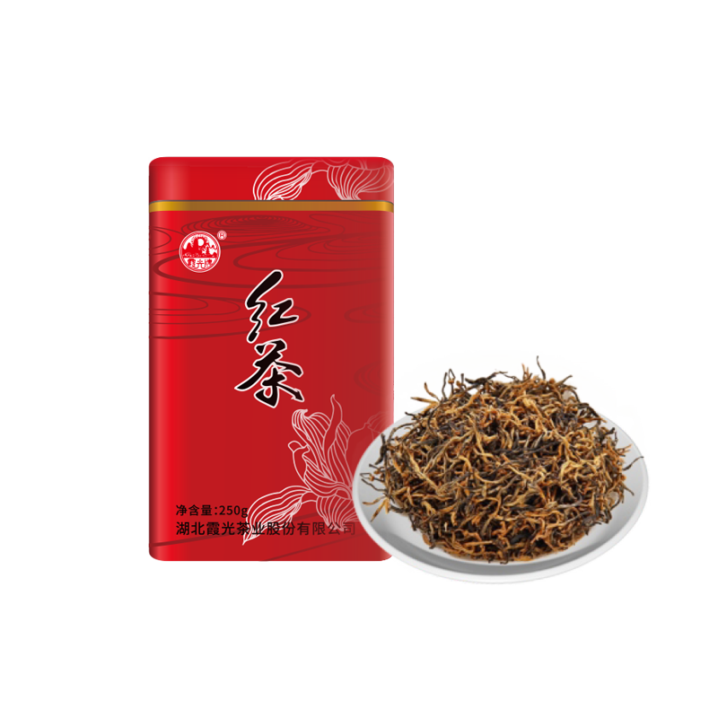 霞光牌 红茶250克罐装高清大图