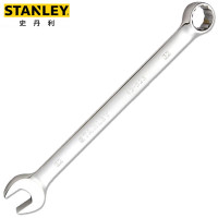 史丹利（STANLEY）89-454-1-22 强力型公制精抛光两用长扳手 梅花开口两用扳手18MM