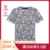 范思哲 VERSACE 女士棉质圆领短袖T恤 A88707 1F00678