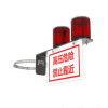 明特佳 电杆双头太阳能警报器 JR2703C 2W标志灯 供电方式:电池 IP67 续航时间≥48h