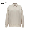 Nike耐克卫衣女2024冬PHOENIX加绒长袖翻领上衣POLO衫FZ3208-104