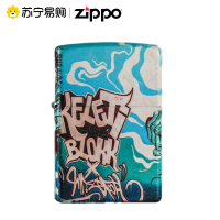 [苏宁自营]正品芝宝zippo打火机纯铜z正版彩印幽灵骑士个性男士送礼收藏zippo