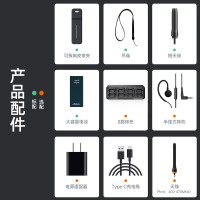 海能达(Hytera)S1 Pro/HYT-S35 数字对讲机 AI降噪 蓝牙调频 金属灰