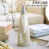 创意家居送女生陶瓷北欧客厅办公桌酒柜装饰工艺品麋鹿小摆件 三维工匠 圣诞老人高款+麋鹿高款+雪树/高27cm