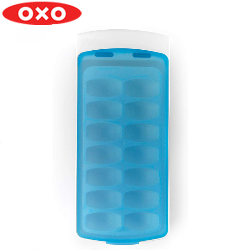 奥秀 oxo 美国无泄漏冰格辅食盒冷冻格