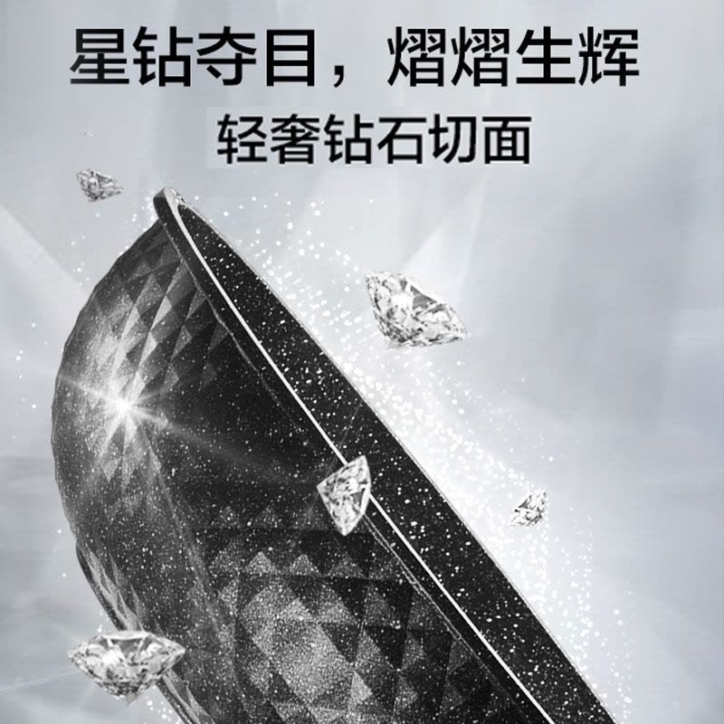 爱仕达(ASD)不粘锅 炒锅 30cm麦饭石色新不粘晶石系列炒锅 可立盖电磁炉 燃气灶通用 CL30S11WG 铝合金图片