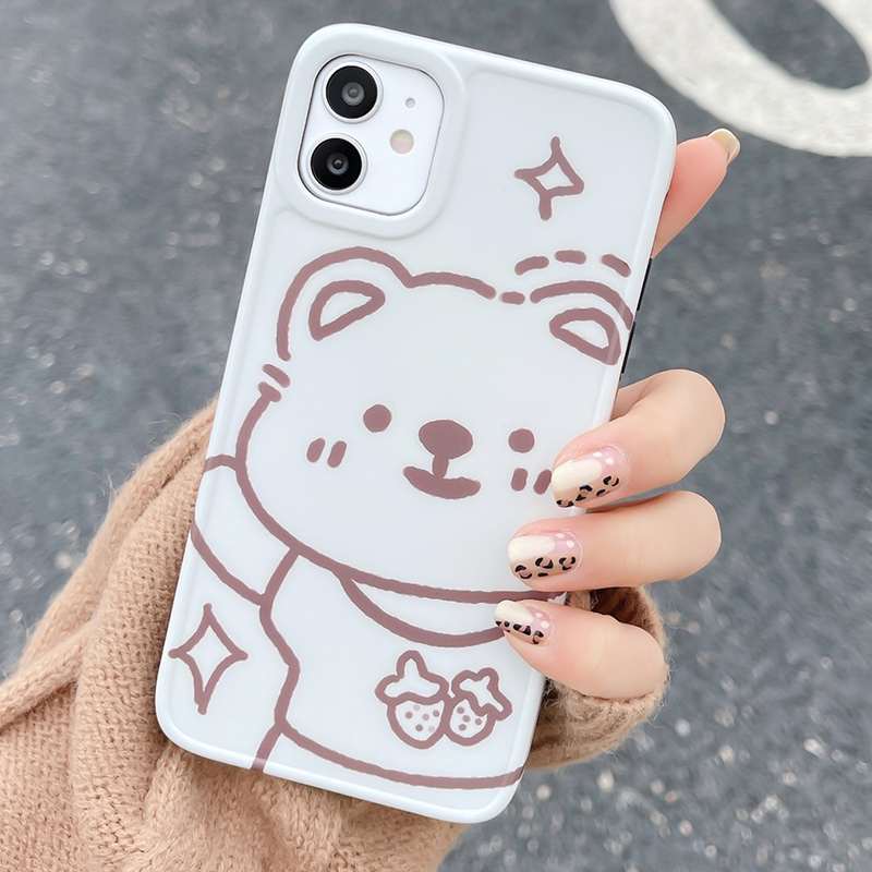 ASPOR新立体大孔相框手机壳iPhone12系列卡通可爱ins风镜头保护12mini/Pro/Promax防摔手感舒适高清大图