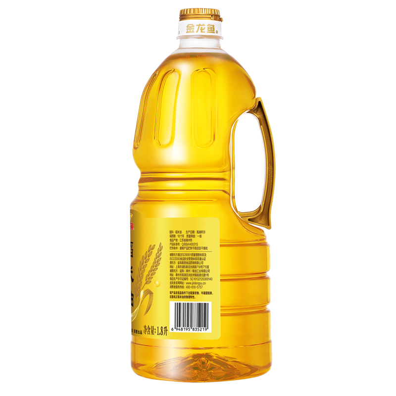 金龙鱼特选稻米油1.8L高清大图