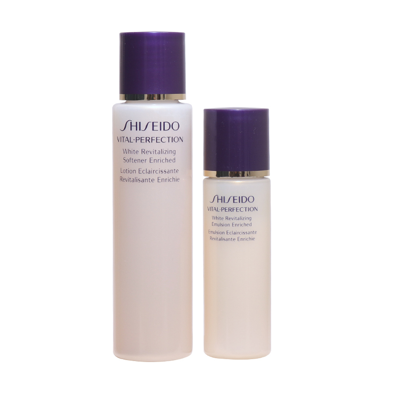 资生堂（Shiseido）悦薇珀翡水乳套装 滋润型 补水保湿紧颜亮肤护肤品套装亮肤水75ML 乳30ML