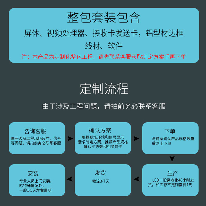 泽显P3.75室内双色LED条形显示屏1.5㎡套装室内会标屏欢迎词广告宣传门头字幕走字滚动屏 电子大屏幕LC-P3.75高清大图
