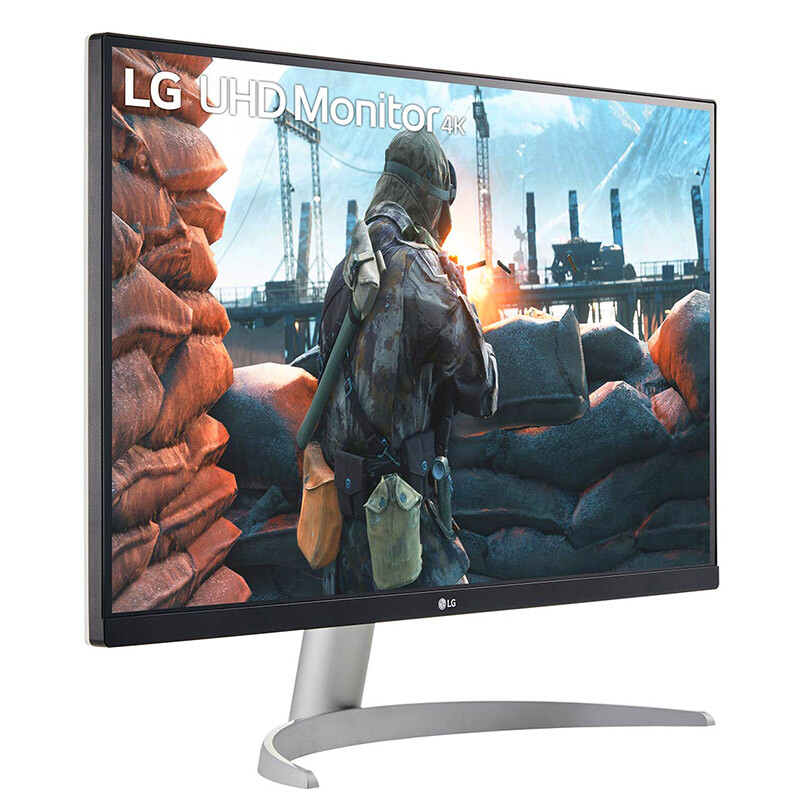 LG 27UP600 -W 27英寸 UHD 4K超高清 HDR400 IPS 适用PS5 设计师 广色域 微边 阅读模式 游戏 显示器高清大图