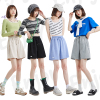 [1折价29.9元叠加优惠券]唐狮春夏新款休闲裤女夏季薄款垂感显瘦灰色运动裤大码潮ins