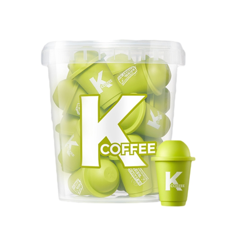 肯德基 KCOFFEE新品精品闪冲茶咖系列 冷萃冻干即溶咖啡粉提神黑咖啡12颗*2g*1桶 茉莉茶咖口味