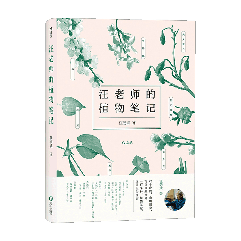 [正版]汪老师的植物笔记 汪劲武手绘插图自然博物学中学课外读物科普书