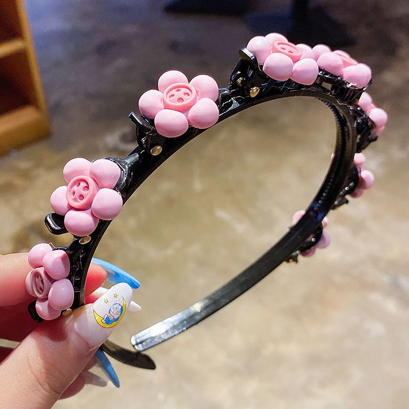 公主可爱头箍女童发箍儿童不伤发防滑碎发小女孩发卡发饰头饰莎丞sha