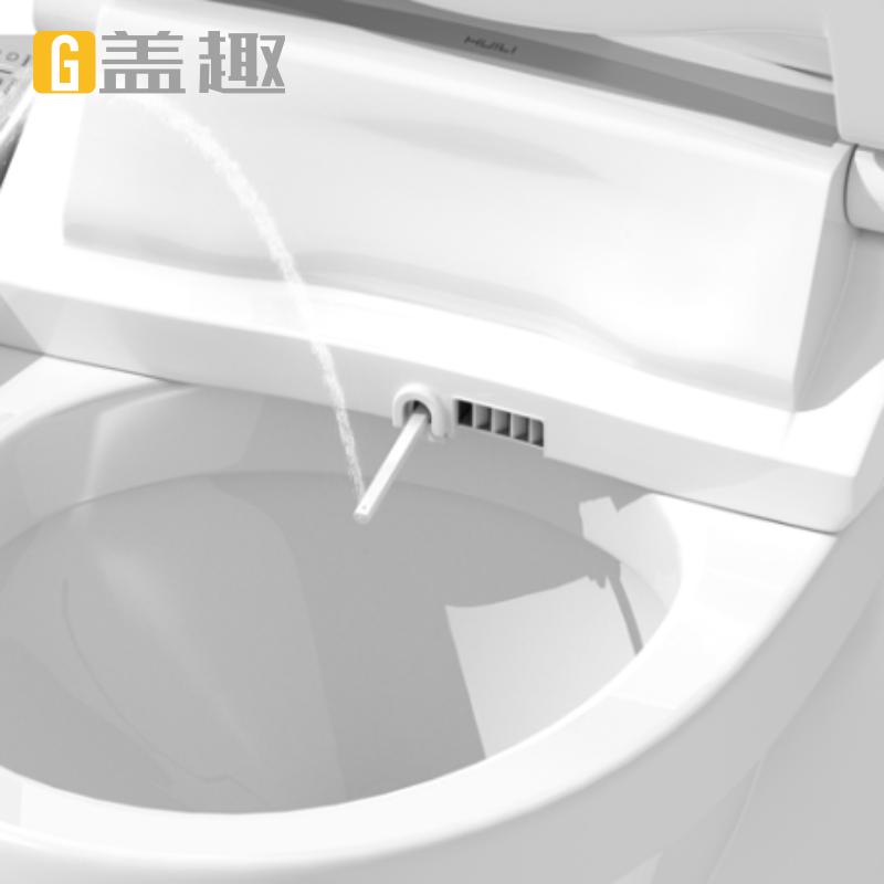盖趣智能马桶盖HL1210X 线控 恒热温水 助便神器高清大图