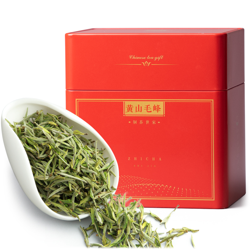 2025新茶艺魁堂明前精品特级黄山毛峰茶叶绿茶100g散装