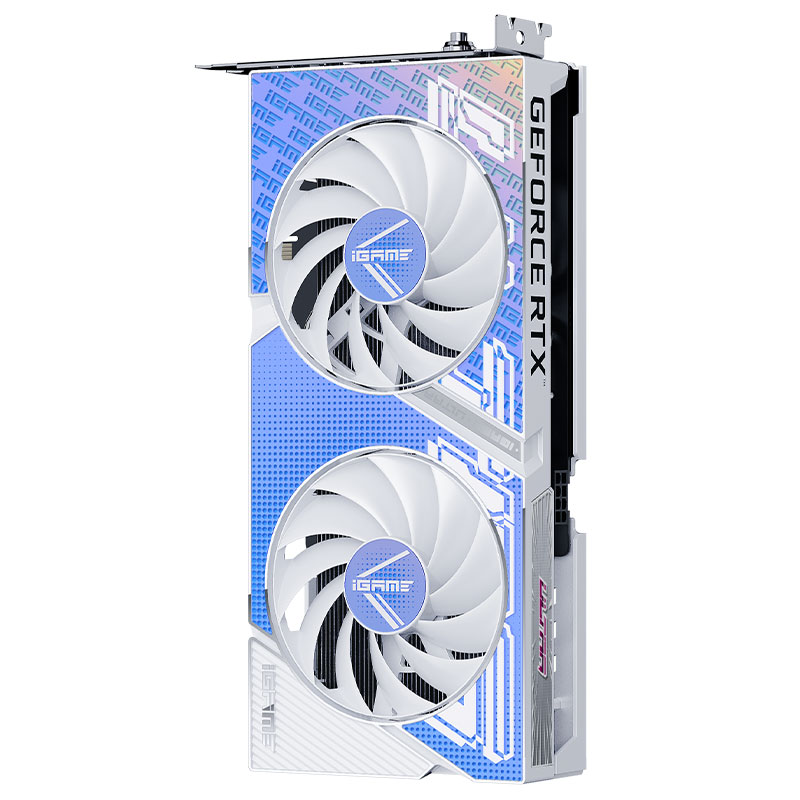 七彩虹 iGame GeForce RTX 4060 Ultra W DUO OC 8G电竞光追游戏设计电脑显卡高清大图