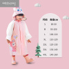 可莉允儿童雨衣女童1岁长款轻便雨鞋套装4幼儿园小女孩上学雨靴宝宝雨披