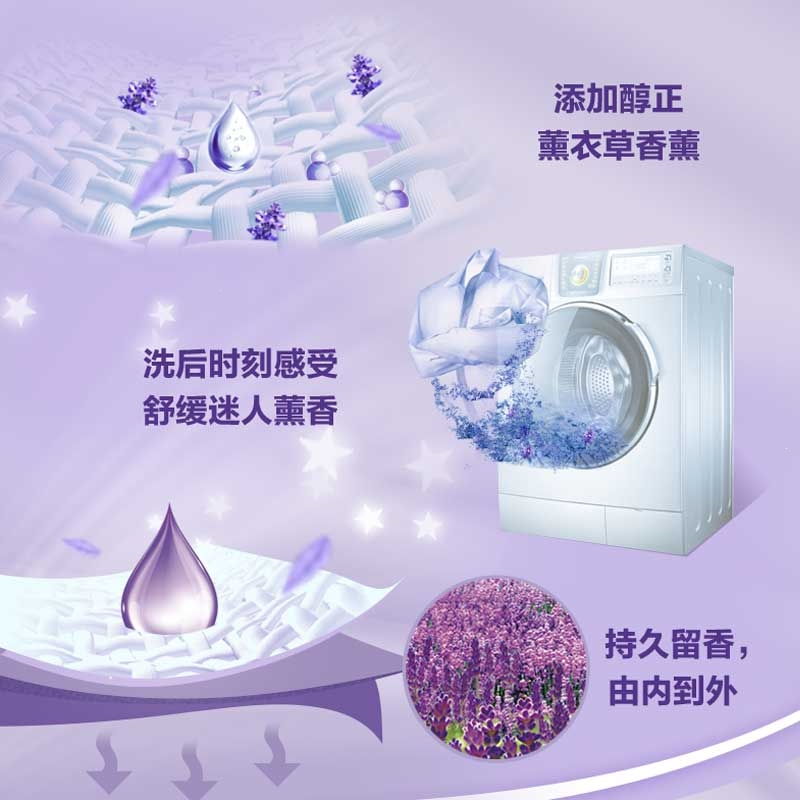 立白洗衣液超洁熏衣香洗衣液香味家用整箱实惠装