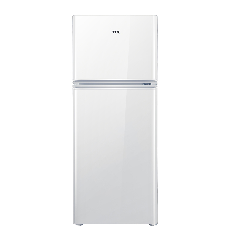 TCL 118升双门冰箱 四大保鲜技术 两门租房办公室寝室冷藏冷冻节能静音迷你家用小冰箱 BCD-118KA9
