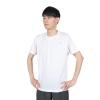 Asics男士短袖速干聚酯纤维圆领白色T恤多功能训练运动衫