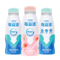 白敬亭力荐*伊利酸奶每益添活性乳酸菌饮料小白乳清爽原味白桃味