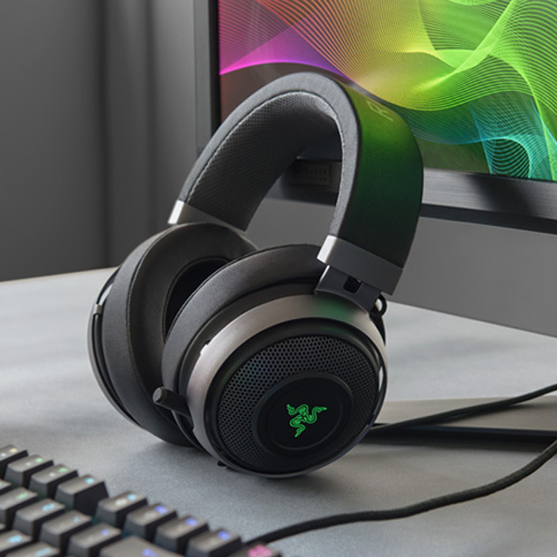Razer/雷蛇 北海巨妖 7.1 V2 头戴式耳机游戏电竞电脑耳机7.1声道