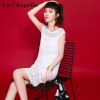 拉夏贝尔candie’s夏季新款韩版气质罩衫显瘦时尚吊带两件套女30072766