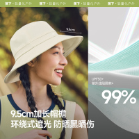 蕉下女士透气渔夫防晒帽-AS713