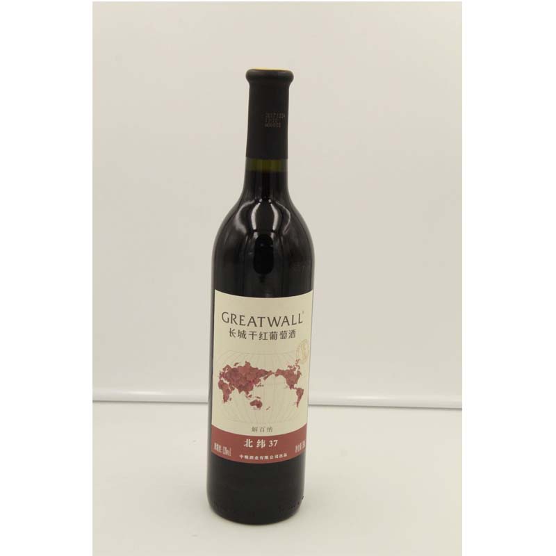 晋唐长城北纬37°优选解百纳 干红葡萄酒 750ml*6支/箱
