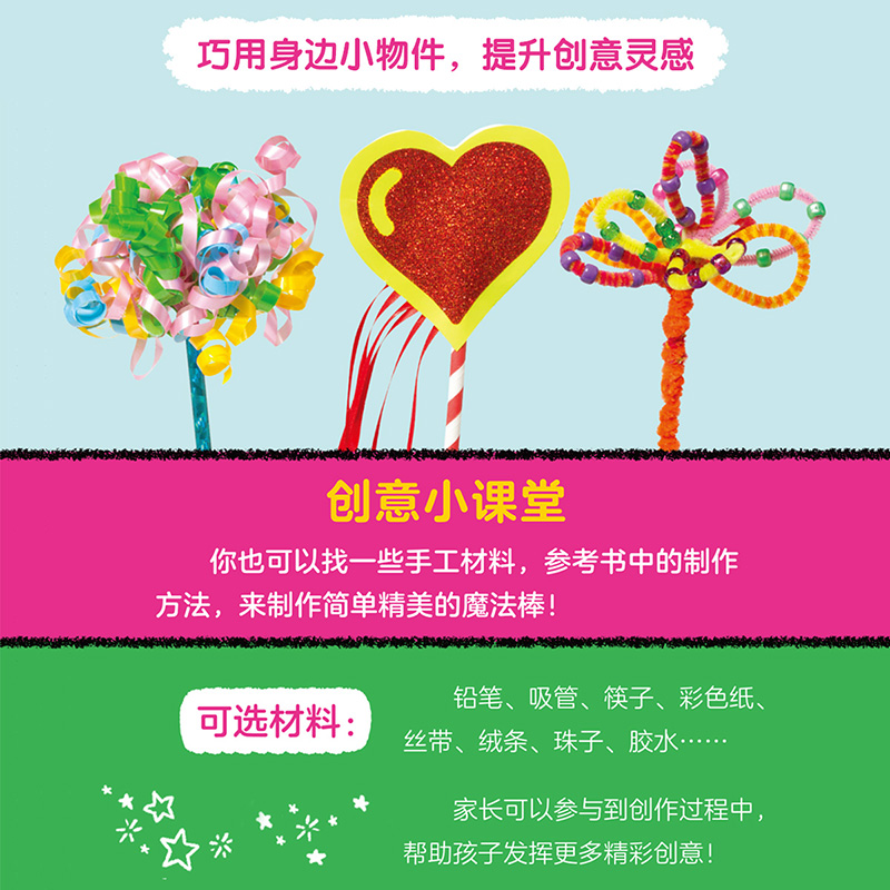 [正版]Klutz-小仙女的魔法变身秀6-8-10岁儿童酷乐兹系列创意手工益智游戏书培养孩子动手能力与专注力小学生益智高清大图