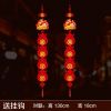 2021新年春节过年对联挂饰挂件中国结字喜庆用品布置加厚植绒布|牛年对联